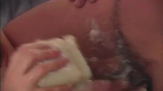 BBW Amateur ginger head Giving Hot Handjob Nice
